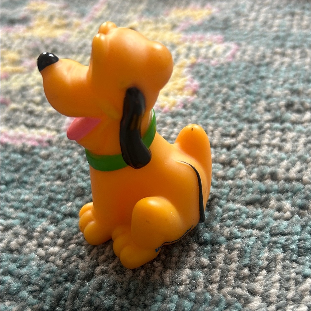 Fisher Price Little People Disney Pluto Toy 2014 Mattel 2.25 '' Figure Dog - Picture 2 of 4